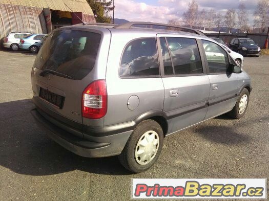 Opel Zafira 2.0 DTi R.v. 7/2004 7 Míst – fotografie 4