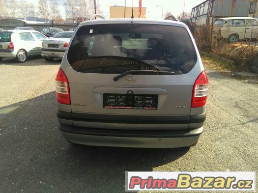 Opel Zafira 2.0 DTi R.v. 7/2004 7 Míst – fotografie 5