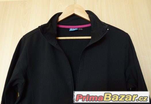 DÁMSKÁ SPORTOVNÍ ČERNÁ MIKINA NA ZIP zn. CRIVIT vel. L – fotografie 2
