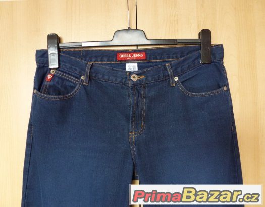 LUXUSNÍ ZNAČKOVÉ RIFLE / DŽÍNY zn. GUESS JEANS vel. 32 / L – fotografie 3