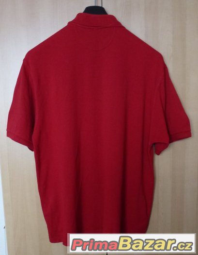PÁNSKÉ POLOTRIKO TMAVĚ-ČERVENÉ BARVY zn. JOOP vel. XXL – fotografie 3