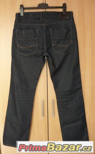 PÁNSKÉ LUXUSNÍ RIFLE / DŽÍNY zn. JACK&JONES vel. L / XL NOVÉ – fotografie 2