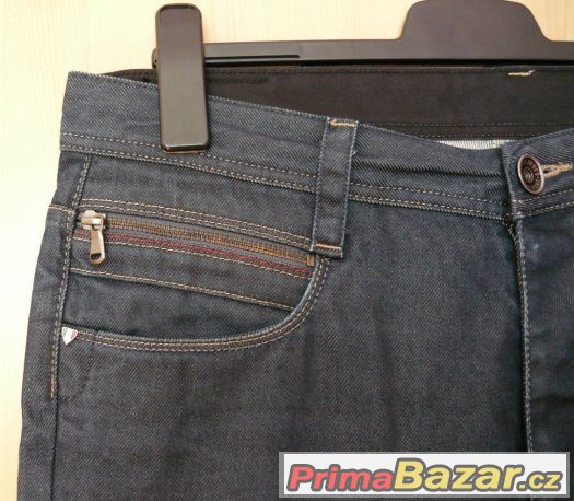 PÁNSKÉ LUXUSNÍ RIFLE / DŽÍNY zn. JACK&JONES vel. L / XL NOVÉ – fotografie 3