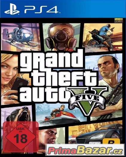 GTA 5 - GRAND THEFT AUTO 5 - NOVÁ - PS4 – fotografie 1