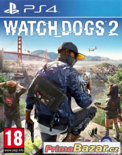 WATCH DOGS 2 - ČESKÉ TITULKY - NOVÁ - PS4 - PLAYSTATION 4 – fotografie 1