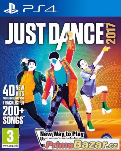 JUST DANCE 2017 - NOVÁ - ZABALENÁ - PS4 - PLAYSTATION 4 – fotografie 1