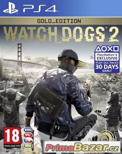 WATCH DOGS GOLD EDITION - ČESKÉ TITULKY - NOVÁ ZABALENÁ PS4 – fotografie 1