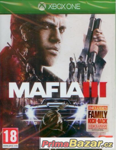 MAFIA 3 - ČESKÉ TITULKY - NOVÁ - XBOX ONE – fotografie 1
