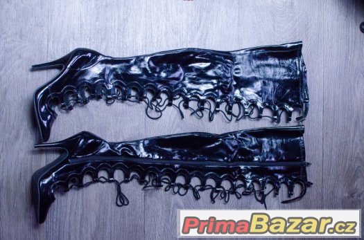 Pleaser botky jehly domina sexy – fotografie 1
