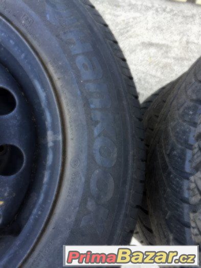PRODÁM OBUTOU LETNÍ SADU NA FORD 4x108 S PNEU 185/65/14" – fotografie 2
