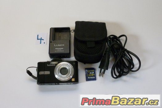 Fotoaparát Panasonic DMC-FX10EG-K, 6MB, 3x zoom+karta+pouzdr – fotografie 1