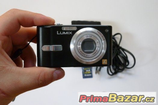 Fotoaparát Panasonic DMC-FX10EG-K, 6MB, 3x zoom+karta+pouzdr – fotografie 2
