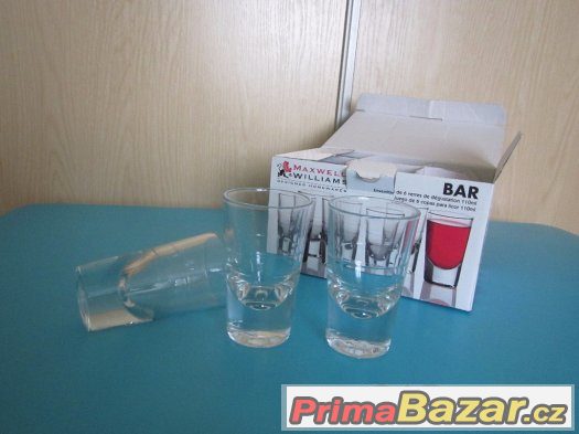 Sklenice Bar na likér 110ml +Skleničky panák 25ml – fotografie 1