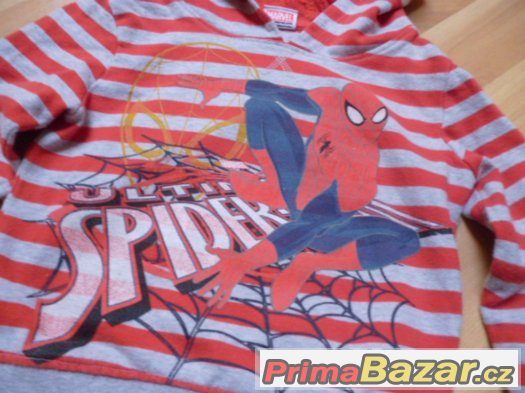 Krásná mikina Spiderman vel.2-3 roky – fotografie 2