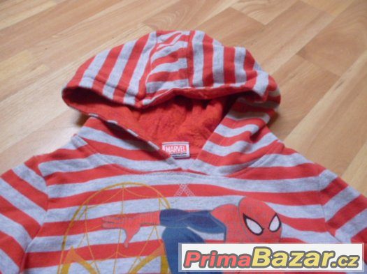 Krásná mikina Spiderman vel.2-3 roky – fotografie 3
