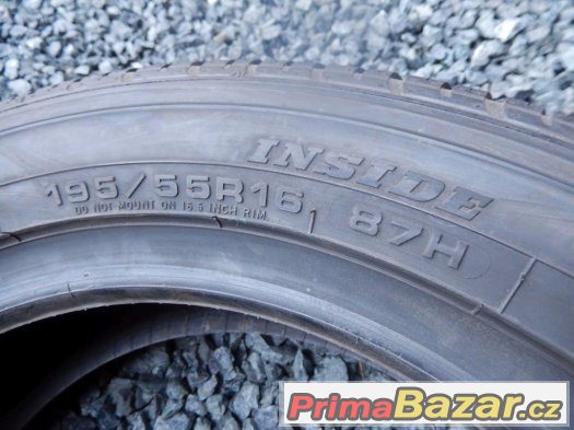 2x nové letní Dunlop SP 30 195/55/16 87H – fotografie 5