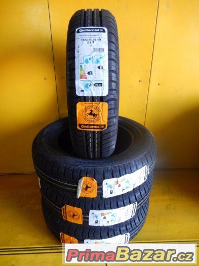 4x nové letní Continental ContiEcoContact3 165/70/14 81T – fotografie 1