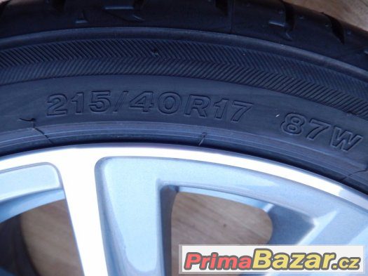 Audi A1, VW Polo, Škoda Fabia II, III 5x100 ET36 215/40/17 – fotografie 4