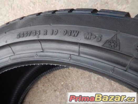 2x zánovní zimní Continental TS830P 245/35/19 93W – fotografie 2