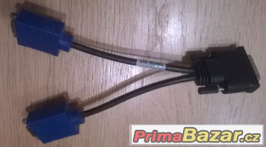 rozdvojka DVI - 2xVGA – fotografie 1