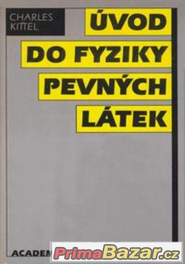 Úvod do fyziky pevných látek - Kittel – fotografie 1