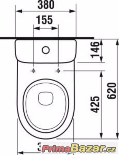 Stojící kombi mísa + nádržka – fotografie 2