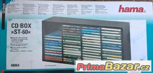 Skříňka na CD/DVD 60ks – fotografie 1