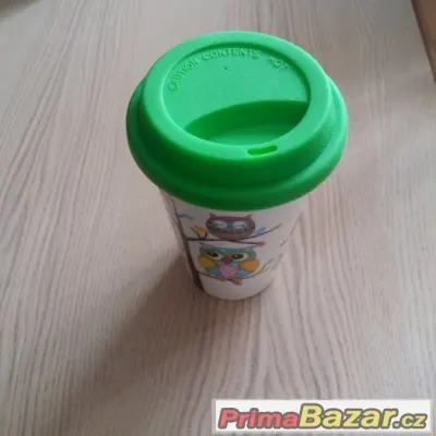 Keramický hrneček se sovou