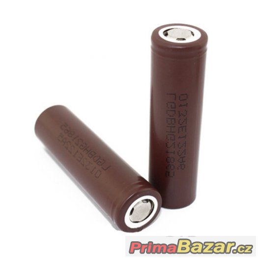 Li-ion baterie LG HG2 3000 mAh 18650 High drain – fotografie 1