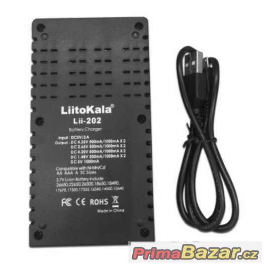 Univerzální  chytrá nabíječka/powerbank NiMH, Li-ion, Ni-CD – fotografie 2