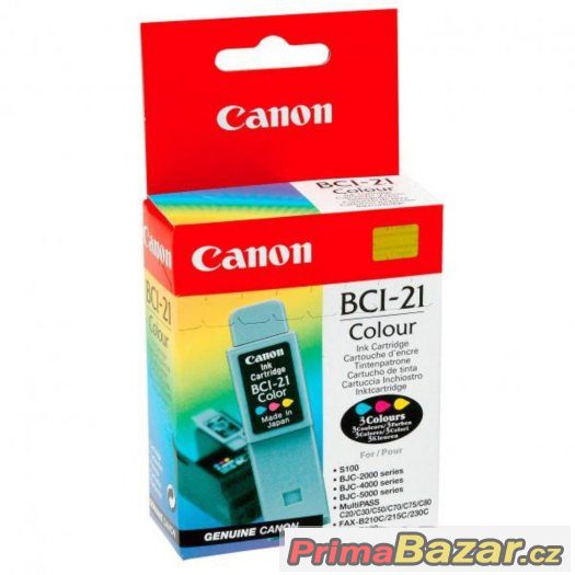 Cartridge Canon BCI-21 color original – fotografie 1