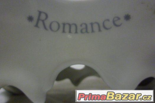 porcelánové figurální hodiny Dux barokní sousoší 30 cm – fotografie 4