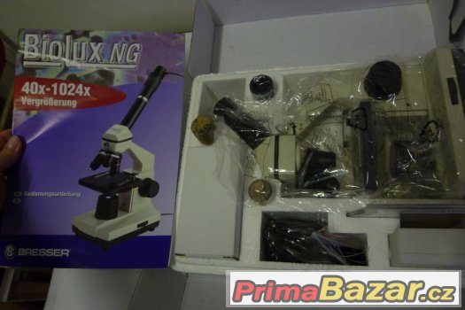 Mikroskop Biolux Bresser 40x-1024X i k počítači – fotografie 3