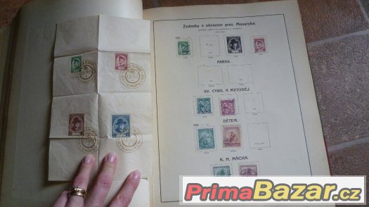 Stachovo album známek Masaryk doplatní známky – fotografie 3