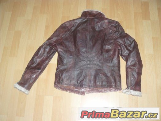 Dámská kožená bunda - MUSTANG - vel. M – fotografie 4