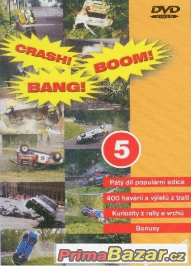 Prodám DVD Rallye bouračky Crash 5, Crash 6 – fotografie 2