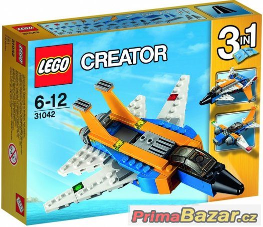 Lego Creator 31042 Super stíhačka – fotografie 1