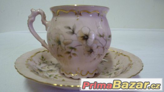 šapo růžový porcelán Schlaggenwald Horní Slavkov – fotografie 1
