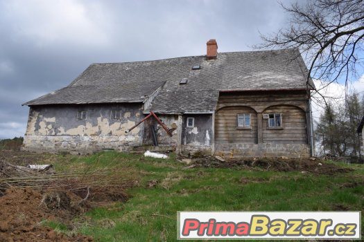 Prodej chalupy k rekonstrukci, Cvikov, pozemky 1100 m2 – fotografie 3