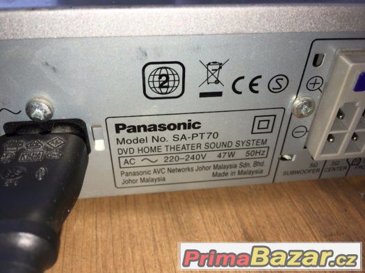 Domácí kino Panasonic SC PT 70 – fotografie 2
