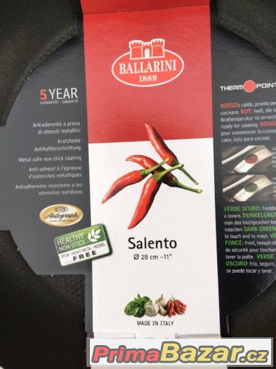2x Pánev Ballarini Salento 28 cm - Nová – fotografie 2