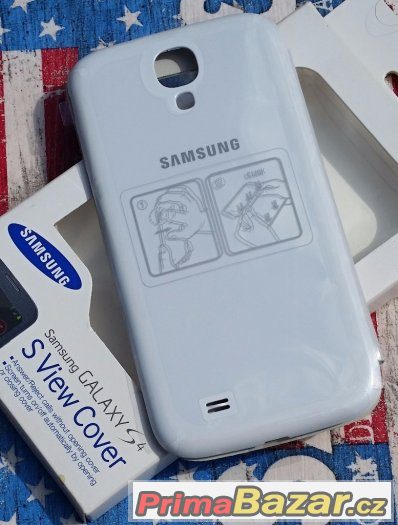 Samsung flip S-view pro Galaxy S4 i9505, bílá – fotografie 4