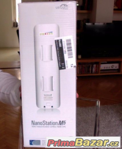 Ubiquiti Nanostation M5 + NanoBracket Univerzalni drzak – fotografie 1
