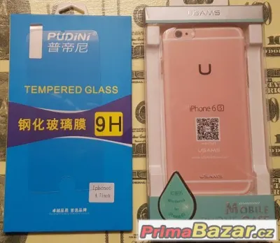 iPhone iPhone 6 (4.7") - Sada: Pouzdro+Tvrzené Ochranné Sklo