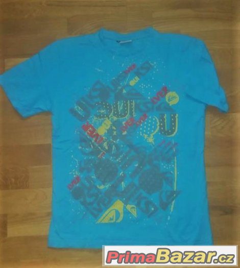 Tričko Quiksilver vel L (páské) – fotografie 1
