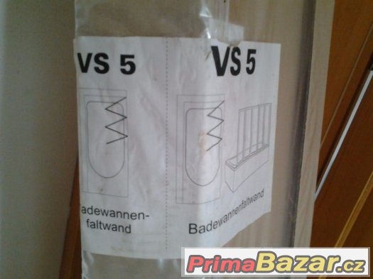 Vanová zástěna Ravak VS5 nová – fotografie 1