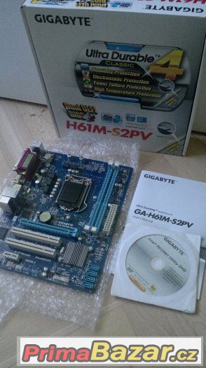 Gigabyte GA-H61M-S2PV 2x DDR3 16GB, PCI-Express x16 3.0,VGA – fotografie 2
