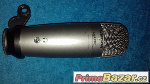 Prodám Studiový USB kondenzátorový mikrofon: SAMSON C01U PRO – fotografie 3
