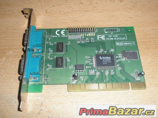 PCI řadič 2x COM portu RS232 – fotografie 1