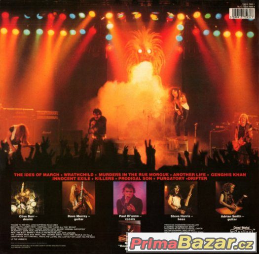 IRON MAIDEN - KILLERS 1981 + DALSI LP NA PRODEJ – fotografie 2